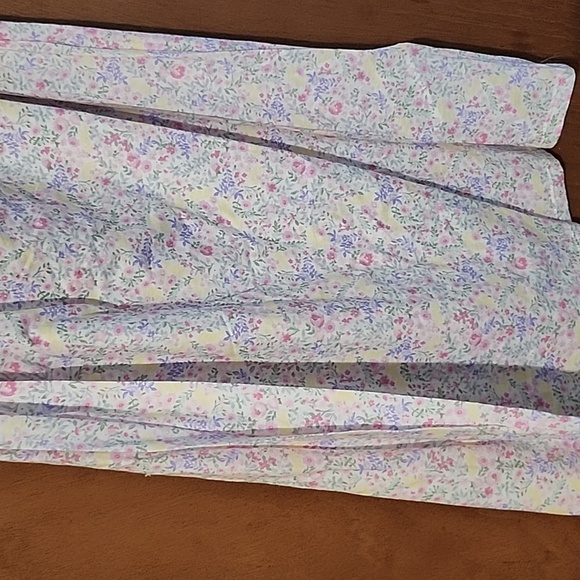 Lauren Ralph Lauren Sleeveless Short Nightgown - Multi Floral - Picture 4 of 5